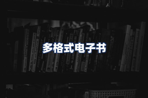 多格式电子书